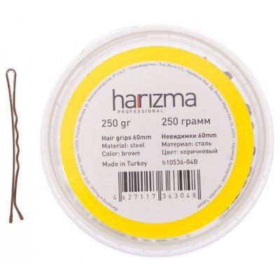 

Невидимки Harizma 60 мм волна 250 г коричневые h10536-04B, Коричневый