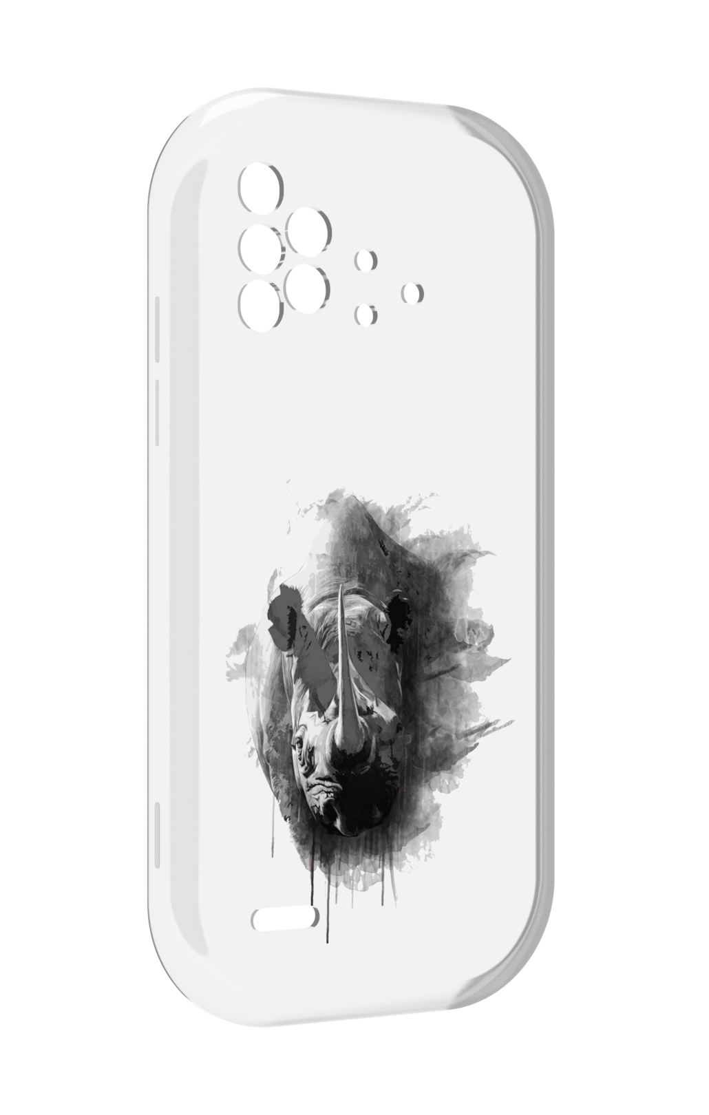 

Чехол MyPads носорог для UMIDIGI Bison X10 / X10 Pro, Прозрачный, Tocco