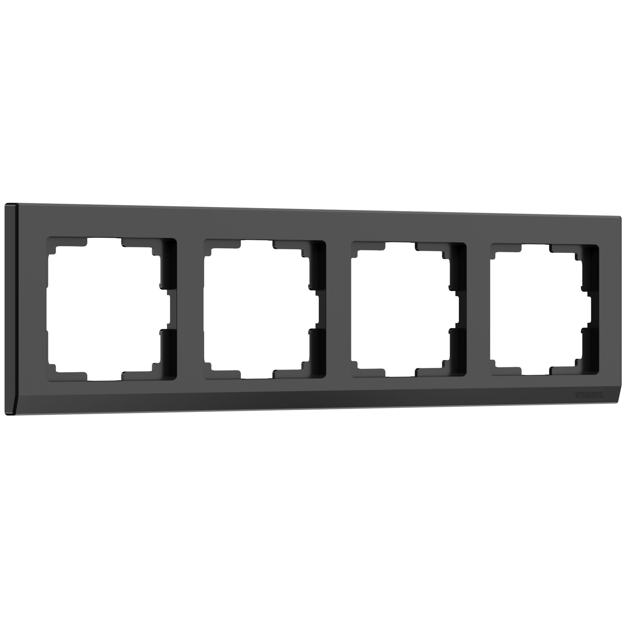 

Рамка Werkel W0041808 (WL04-Frame-04-black), Черный, WERKEL