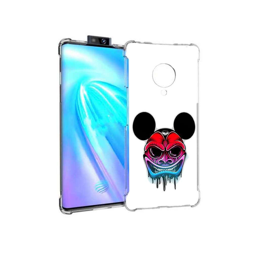 

Чехол MyPads Tocco для Vivo NEX 3 микки в маске (PT136035.381.473), Прозрачный, Tocco