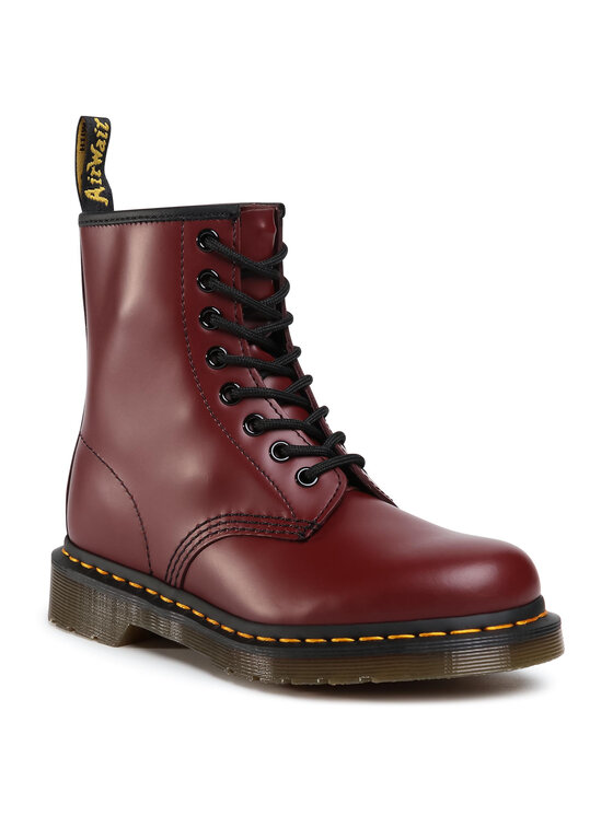 

Ботинки 1460 Smooth 11822600 Dr. Martens Темно-красный 47 EU, 1460 Smooth 11822600