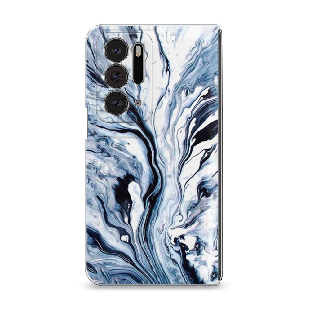 

Чехол Awog на Oppo Find N "Голубой минерал мрамор", Разноцветный, 259650-3