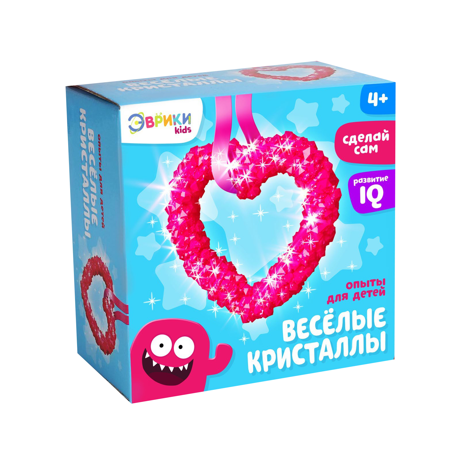

Набор для выращивания кристаллов Эврики Сердце 4155698