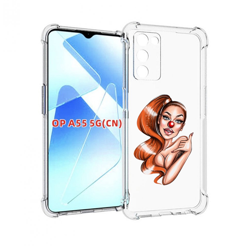 

Чехол MyPads девушка-клоун для Infinix Zero X Neo, Прозрачный, Tocco