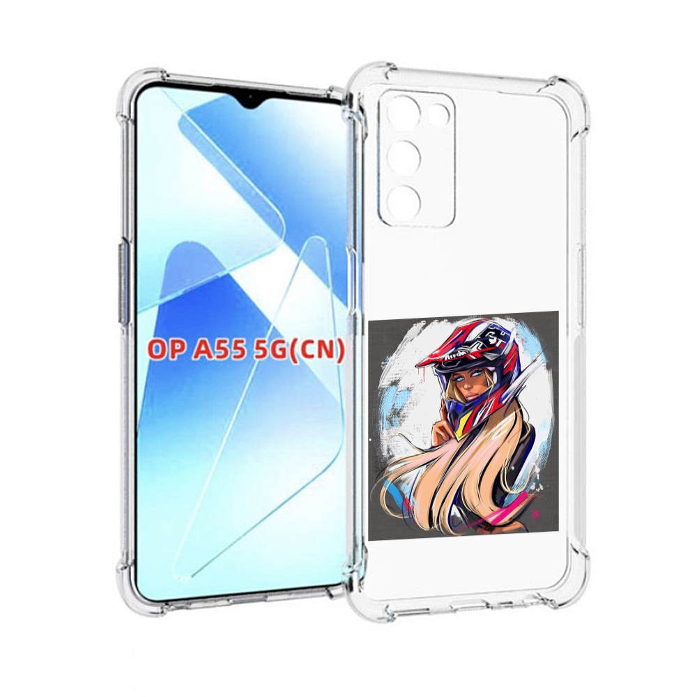 

Чехол MyPads девушка-в-шлеме для Infinix Zero X Neo, Прозрачный, Tocco