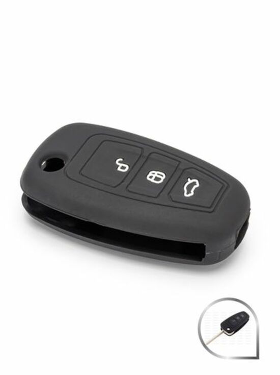 

Чехол SLK силиконовый для ключа 940 FORD 12 new Ford, Черный
