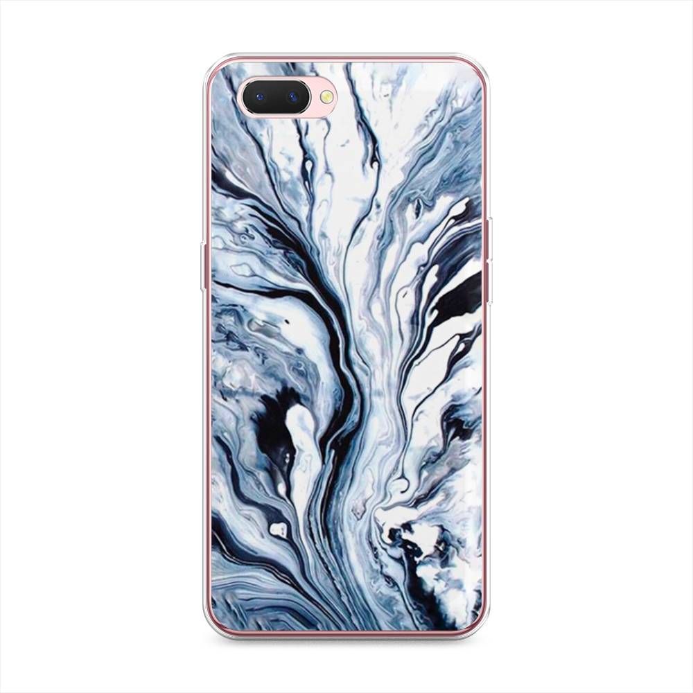 

Чехол Awog на Oppo A3s "Голубой минерал мрамор", Разноцветный, 252050-3