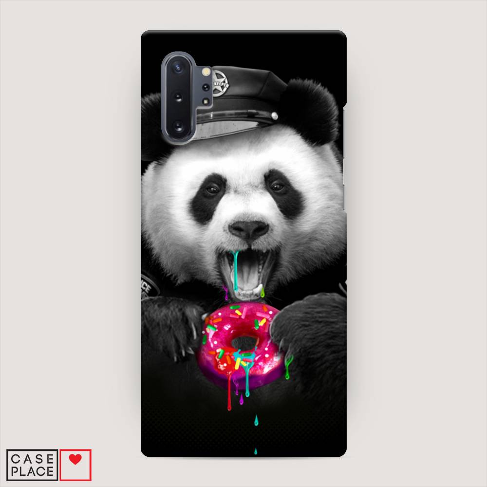 

Пластиковый чехол "Панда police" на Samsung Galaxy Note 10 +, 28520-1