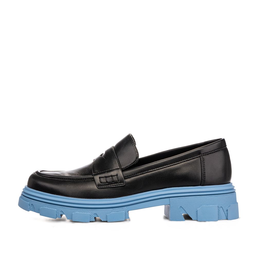 

Лоферы женские INSTREET 80-31WB-817SS черные 37 RU, Черный, 80-31WB-817SS