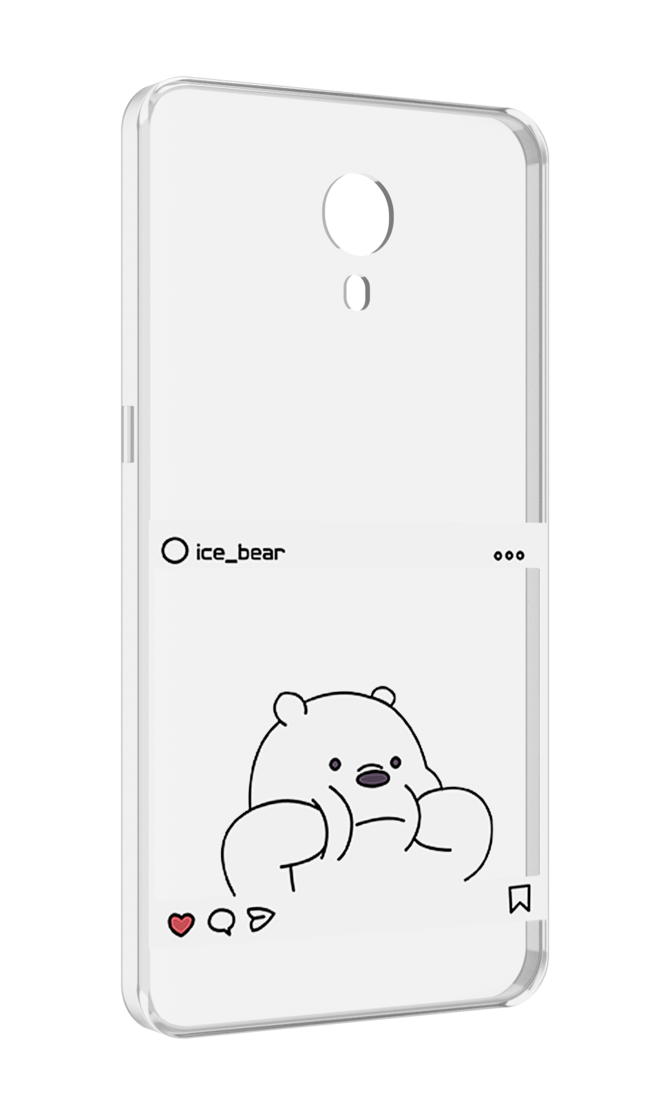 

Чехол MyPads ледяной-медведь для Meizu M3 Note, Прозрачный, Tocco