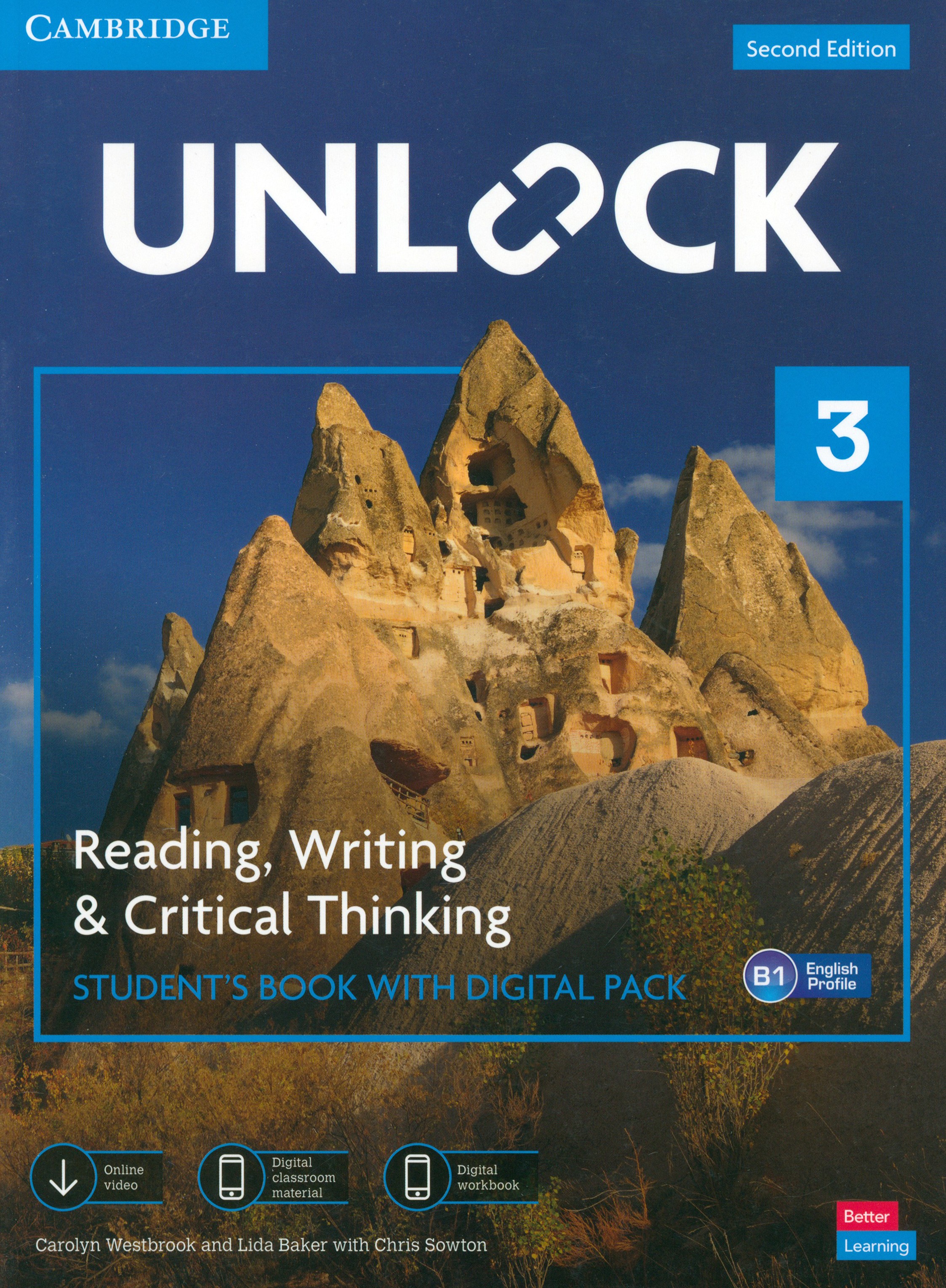 

Unlock 3 Reading, Writing Student's Book +Digital