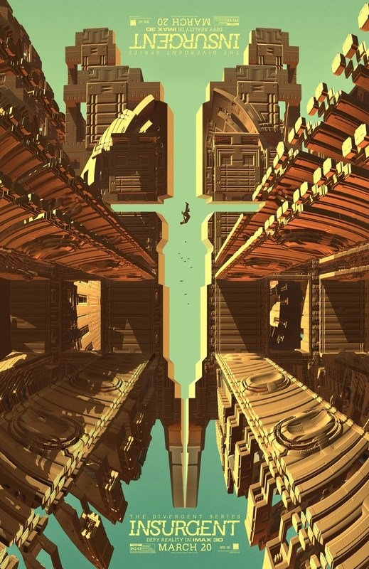 

Постер к фильму "Дивергент, глава 2: Инсургент" (Insurgent) 50x70 см