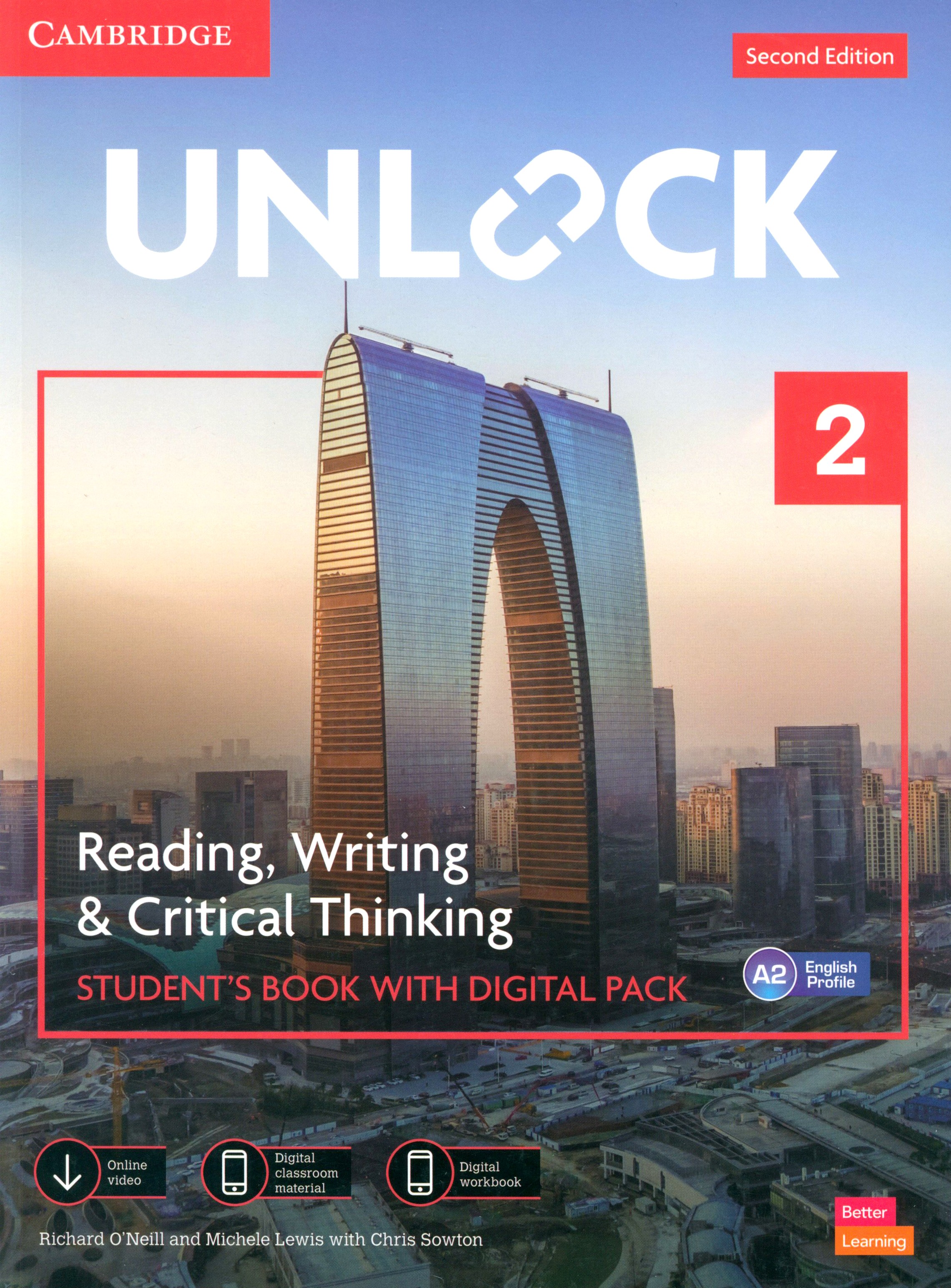 

Unlock 2 Reading, Writing Student's Book +Digital
