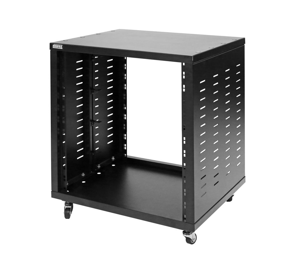 

NordFolk NRS12U рэковая стойка-шкаф , без дверей, колеса, сталь, Черный