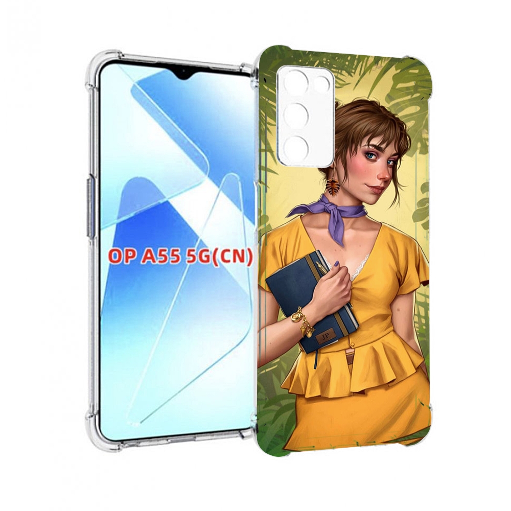 

Чехол MyPads девушка-в-зелени женский для Infinix Zero X Neo, Прозрачный, Tocco