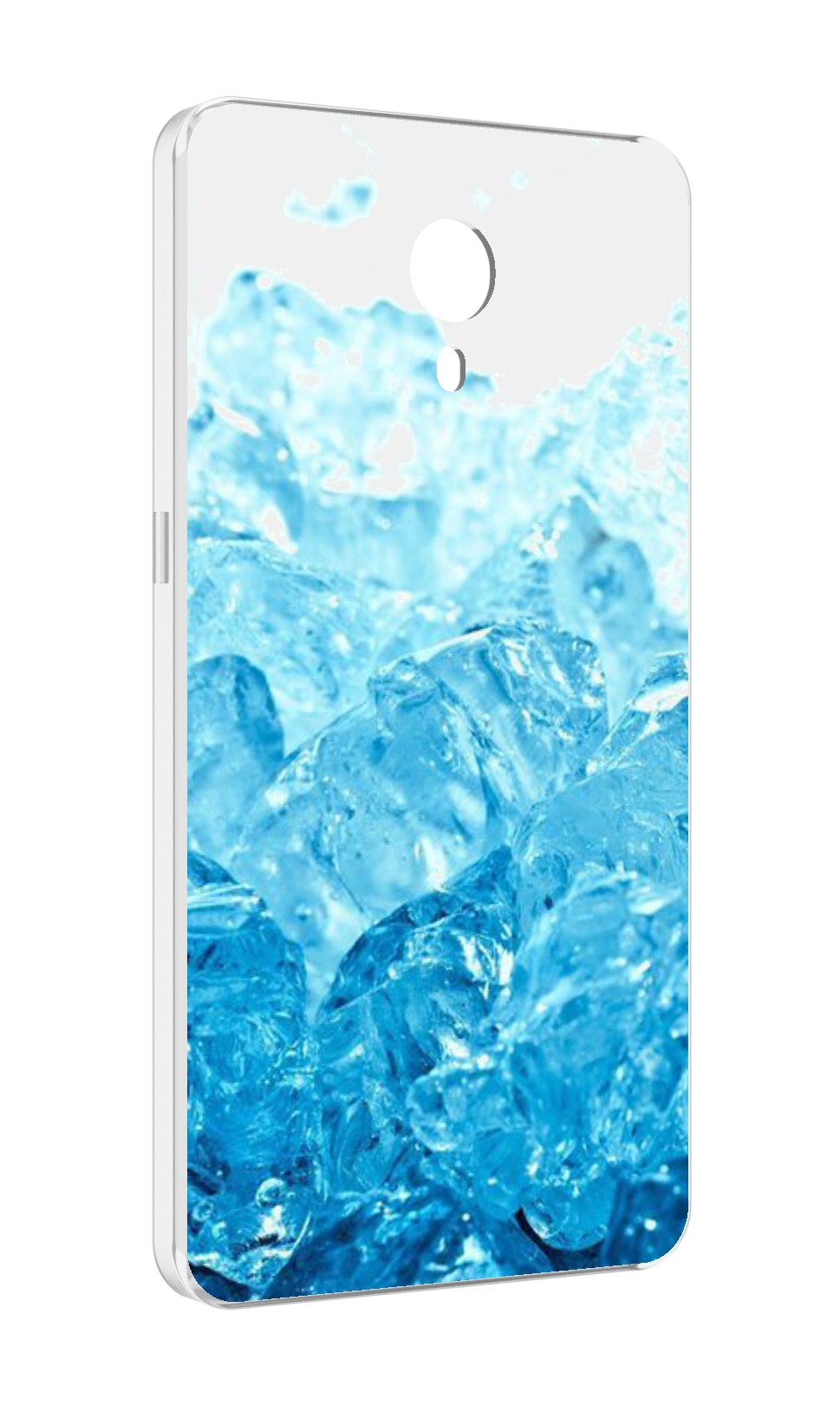 

Чехол MyPads кусочки-льда для Meizu M3 Note, Прозрачный, Tocco