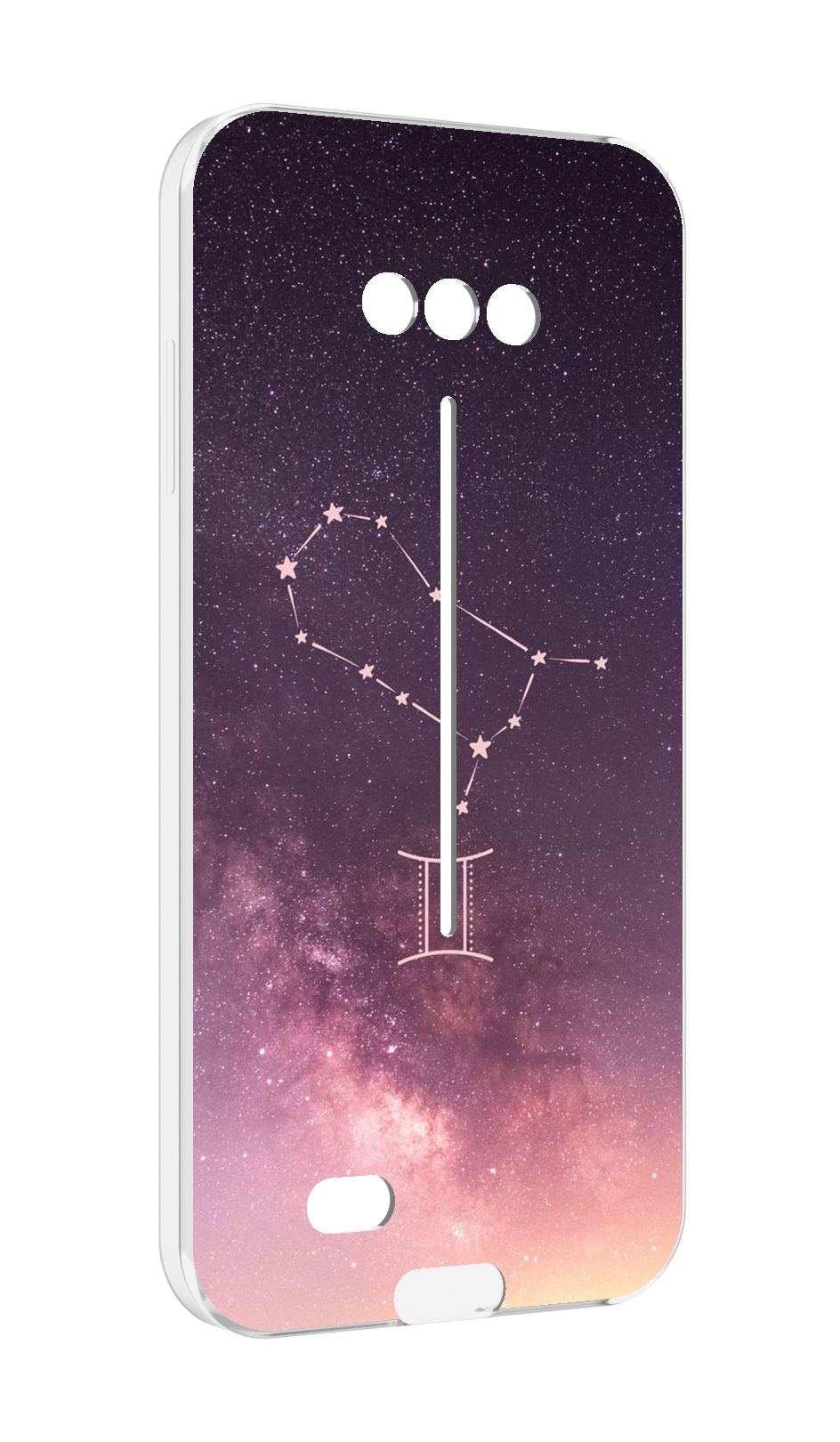 

Чехол MyPads знак зодиака близнецы 5 для Doogee S41/S41 Pro противоударный, Tocco