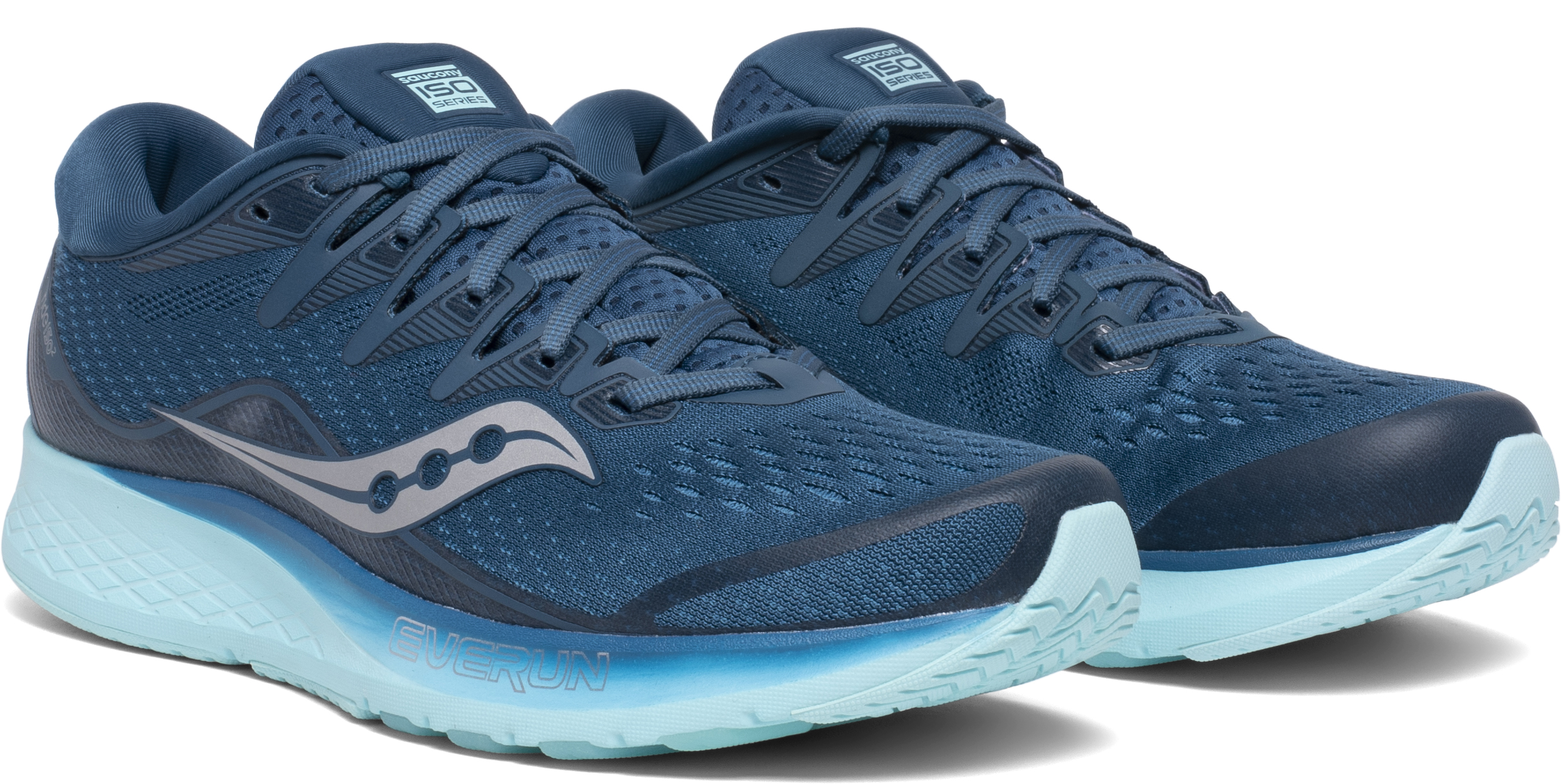 

Кроссовки женские Saucony Ride Iso 2 синие 9 US, Ride Iso 2