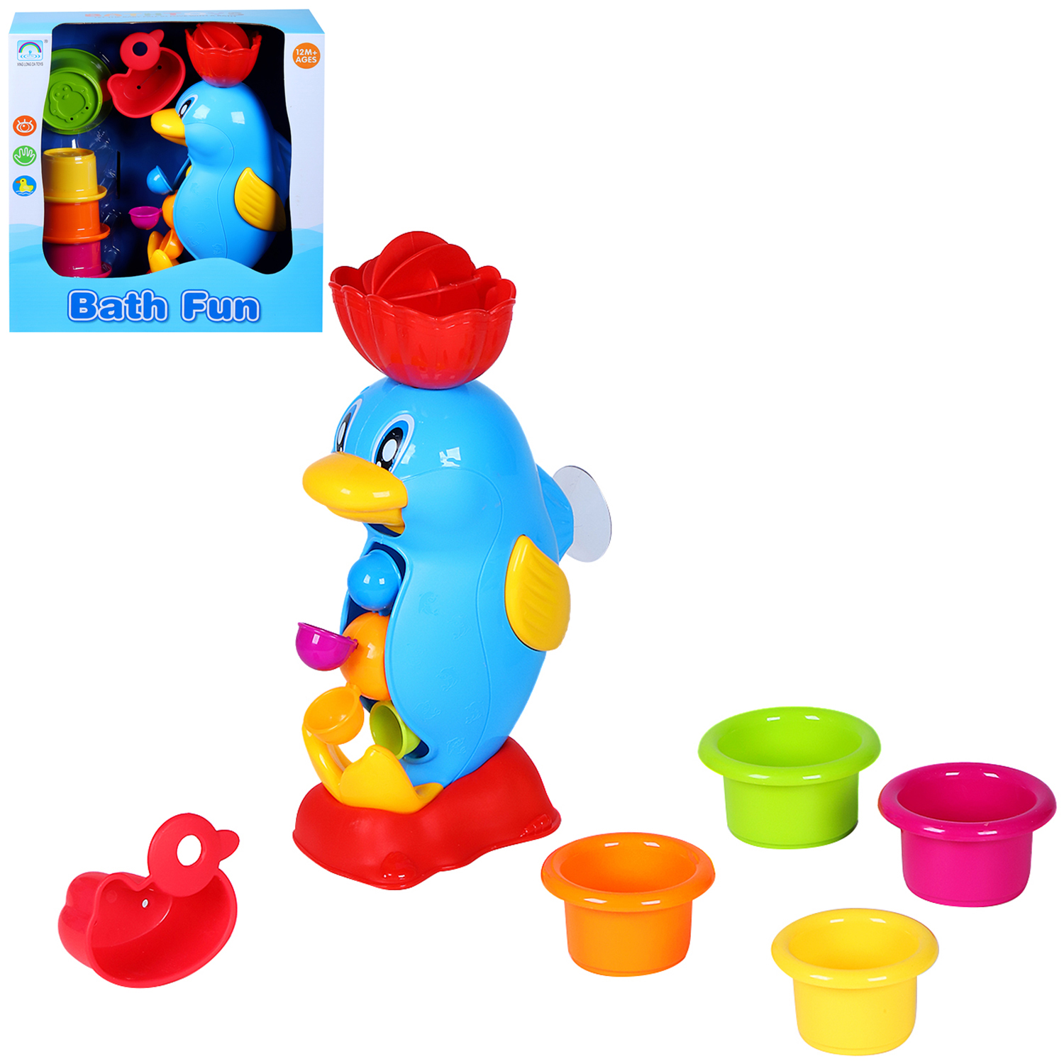 

Игрушка для купания Дельфин на присосках JB0333770