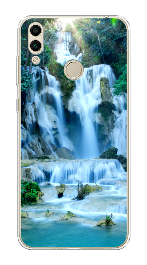 

Чехол Awog на Honor 8C "Водопад 8", Голубой;зеленый, 67150-4