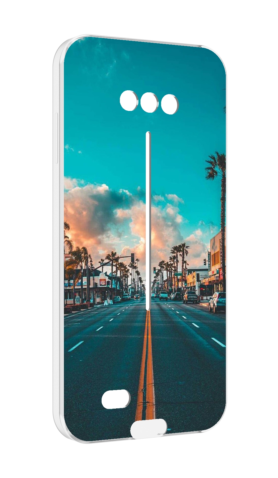 

Чехол MyPads дорога-в-лос-анджелес для Doogee S41/S41 Pro противоударный, Tocco