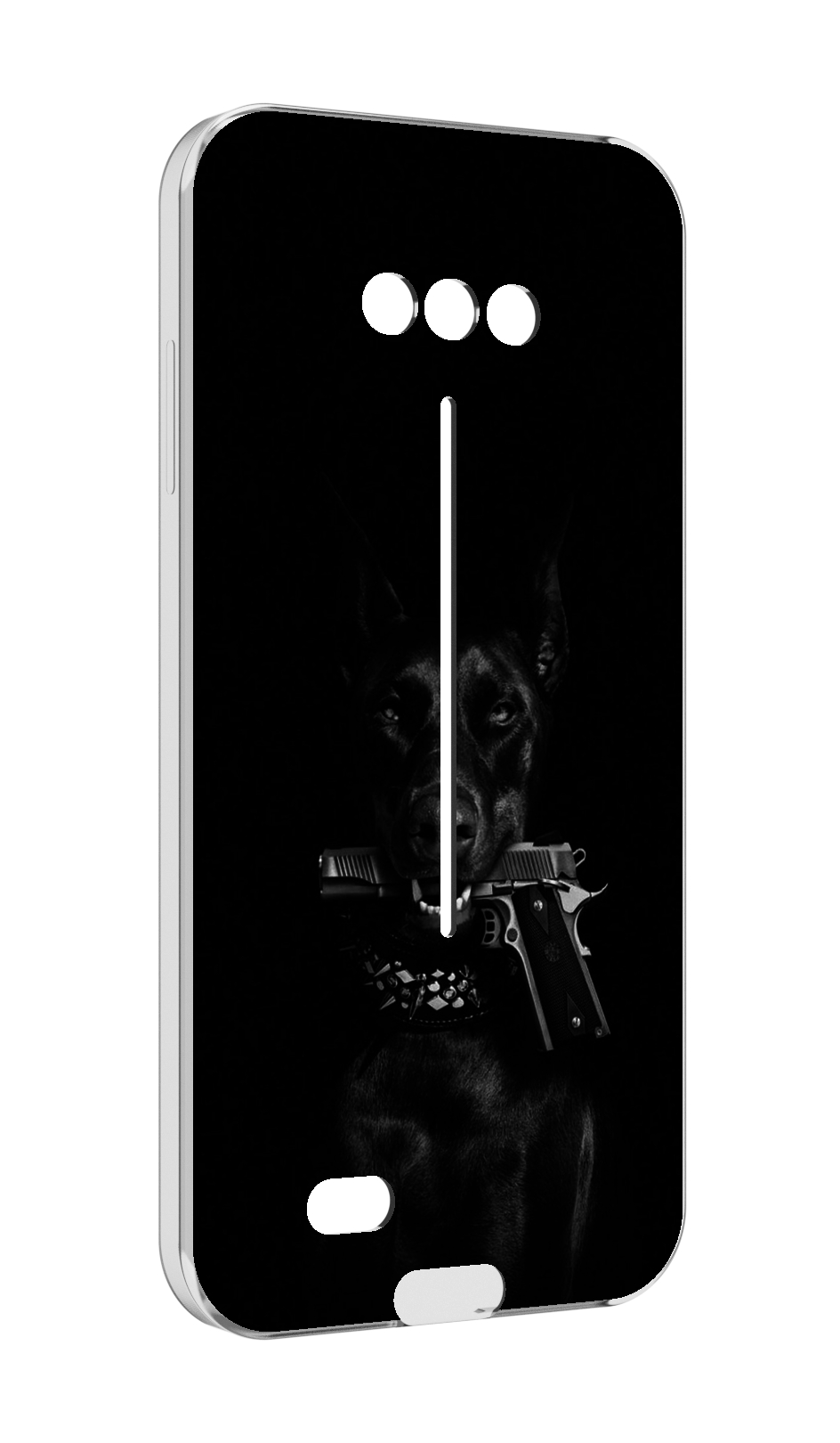 

Чехол MyPads доберман мужской для Doogee S41/S41 Pro противоударный, Tocco