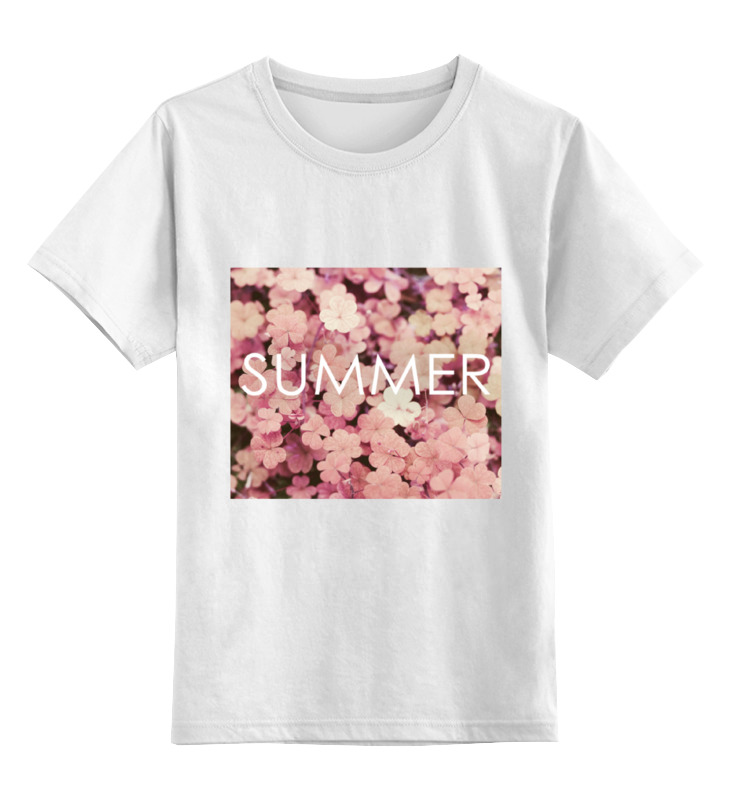 

Детская футболка Printio Summer цв.белый р.140, 0000000752477