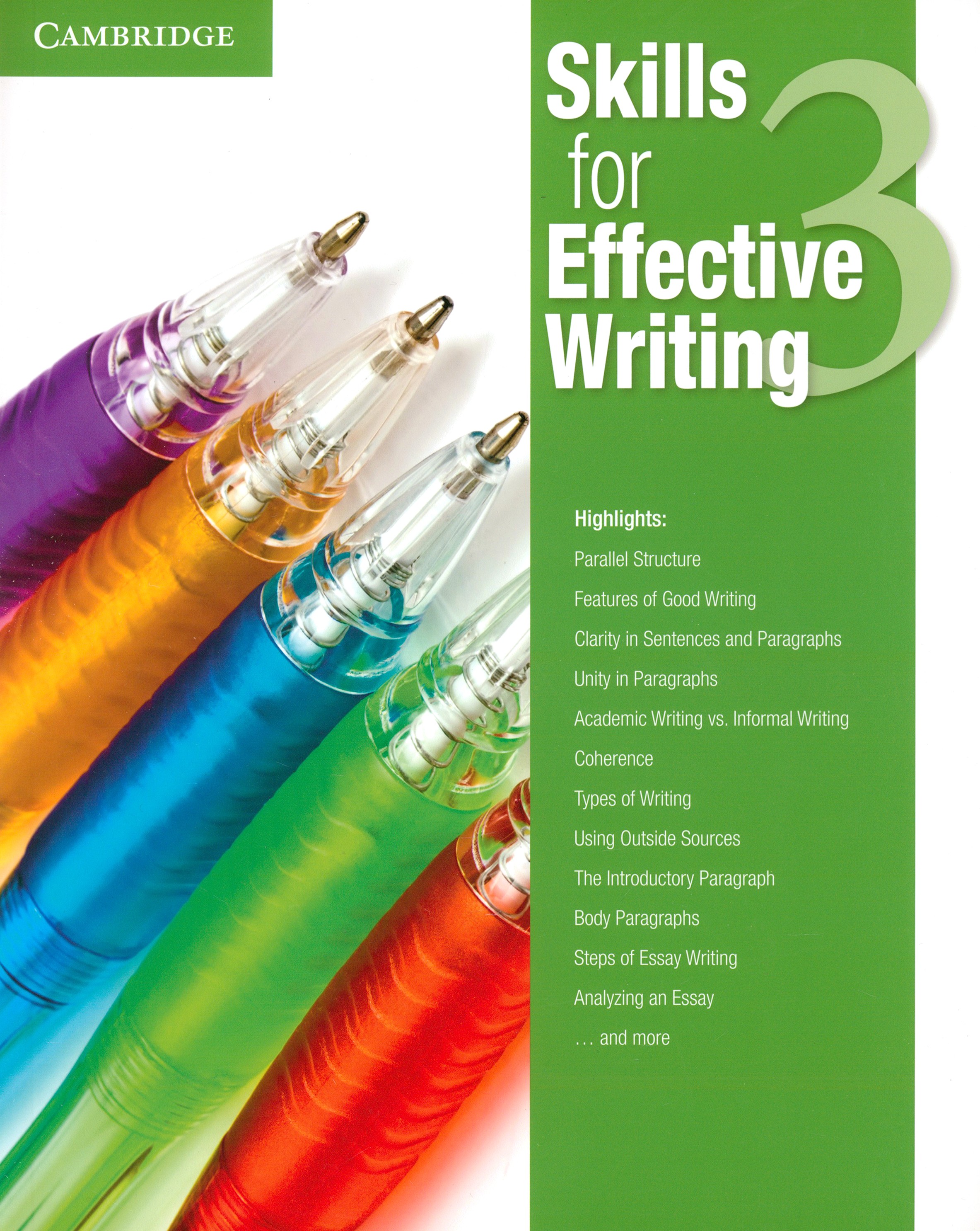 

Skills for Effective Writing Level 3 Student's Book
