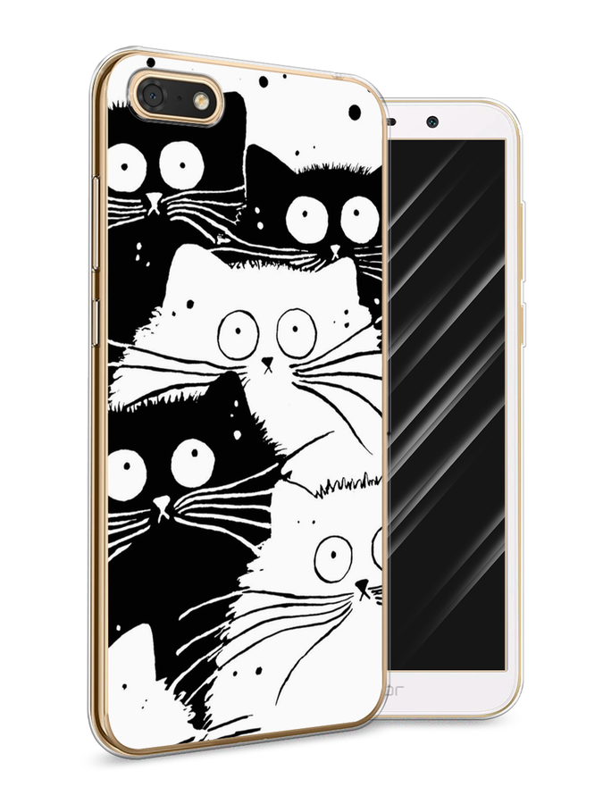 

Чехол Awog на Huawei Y5 2018 "Водный дракон", Голубой;фиолетовый;синий, 65950-2