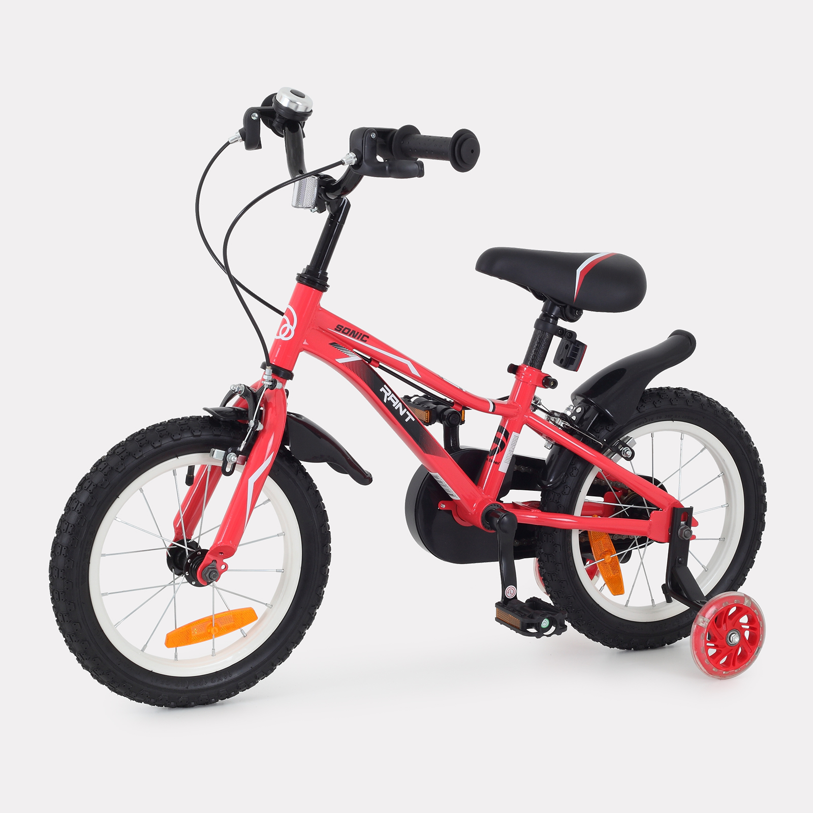Велосипед двухколесный детский RANT Sonic красный