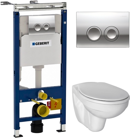 

Ideal Standard Комплект инсталляция Geberit Duofix Delta Платтенбау 458.122.21.1 4в1 + Ide