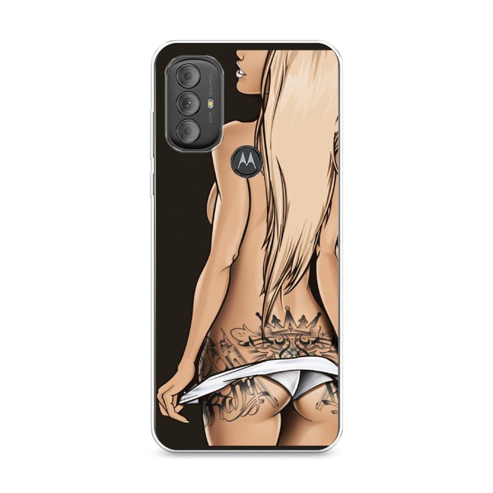 

Чехол на Motorola Moto G Power 2022 "Обнаженная девушка", 242850-6