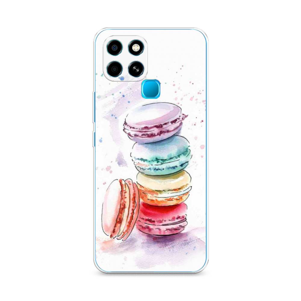 

Чехол Awog на Infinix Smart 6 "Пирамидка макарони 2", Разноцветный, 3101050-10