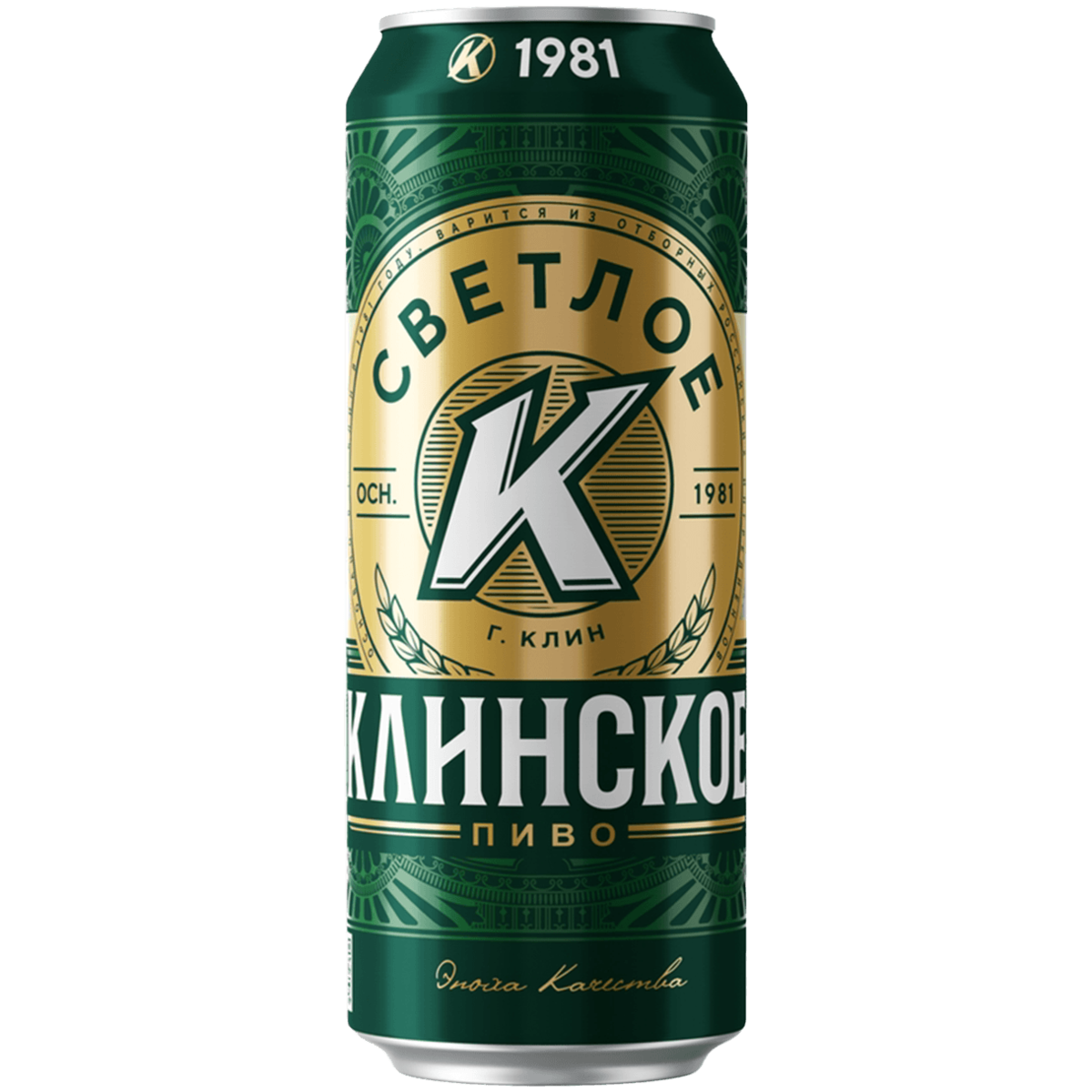 

Пиво Клинское светлое 0,45 л ж/б
