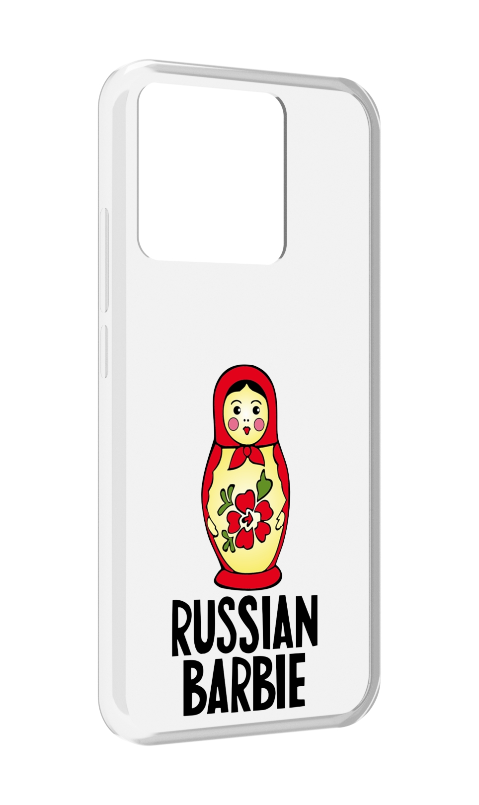 

Чехол MyPads Tocco для Xiaomi Redmi 10A матрешка, Прозрачный, Tocco