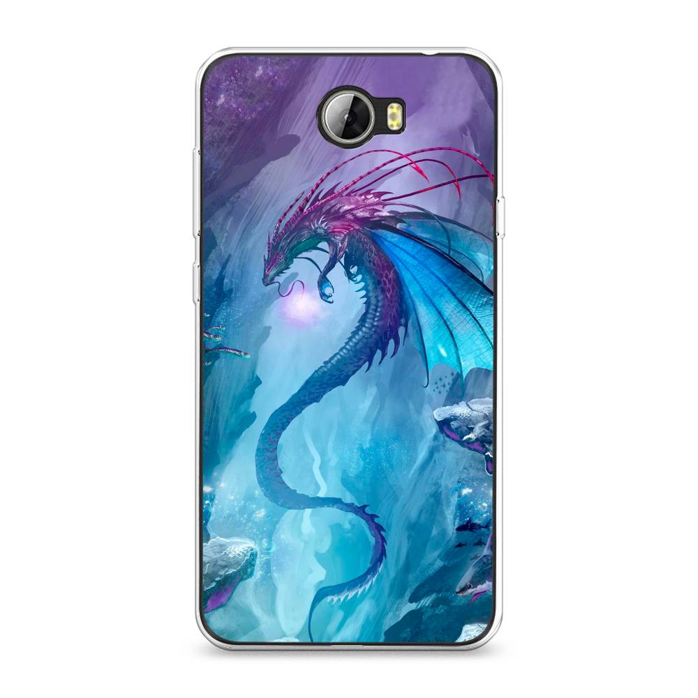 

Чехол Awog на Honor 5A "Водный дракон", Голубой;фиолетовый;синий, 60350-2