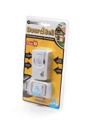 Garin Doorbells Rio звонок беспроводной, 100м, 36 мелодий, сеть 220V, водонепрониц. кнопка электронный безмен garin