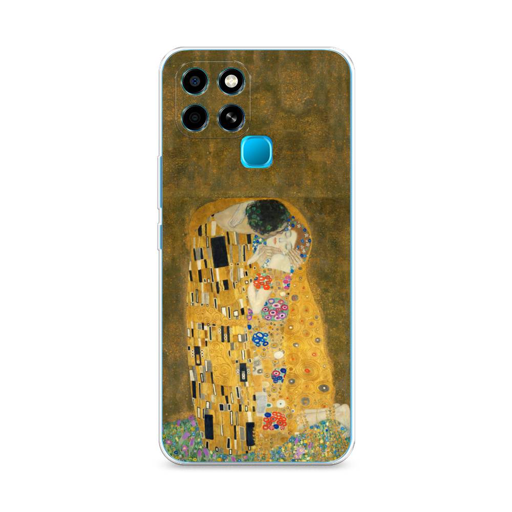 

Чехол Awog на Infinix Smart 6 "Поцелуй Гюстава Климта", Разноцветный, 3101050-9