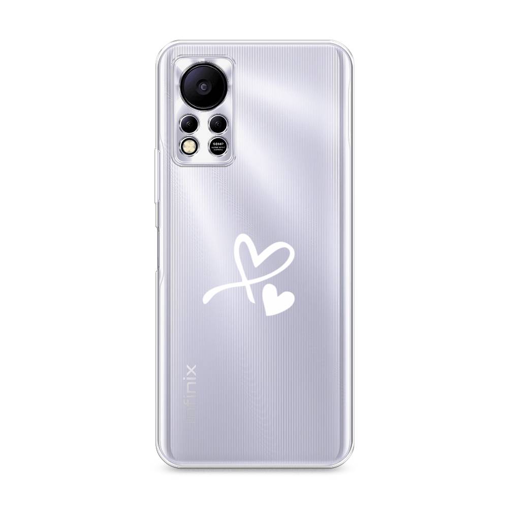 фото Чехол awog "сердечко минимализм" для infinix hot 11s nfc