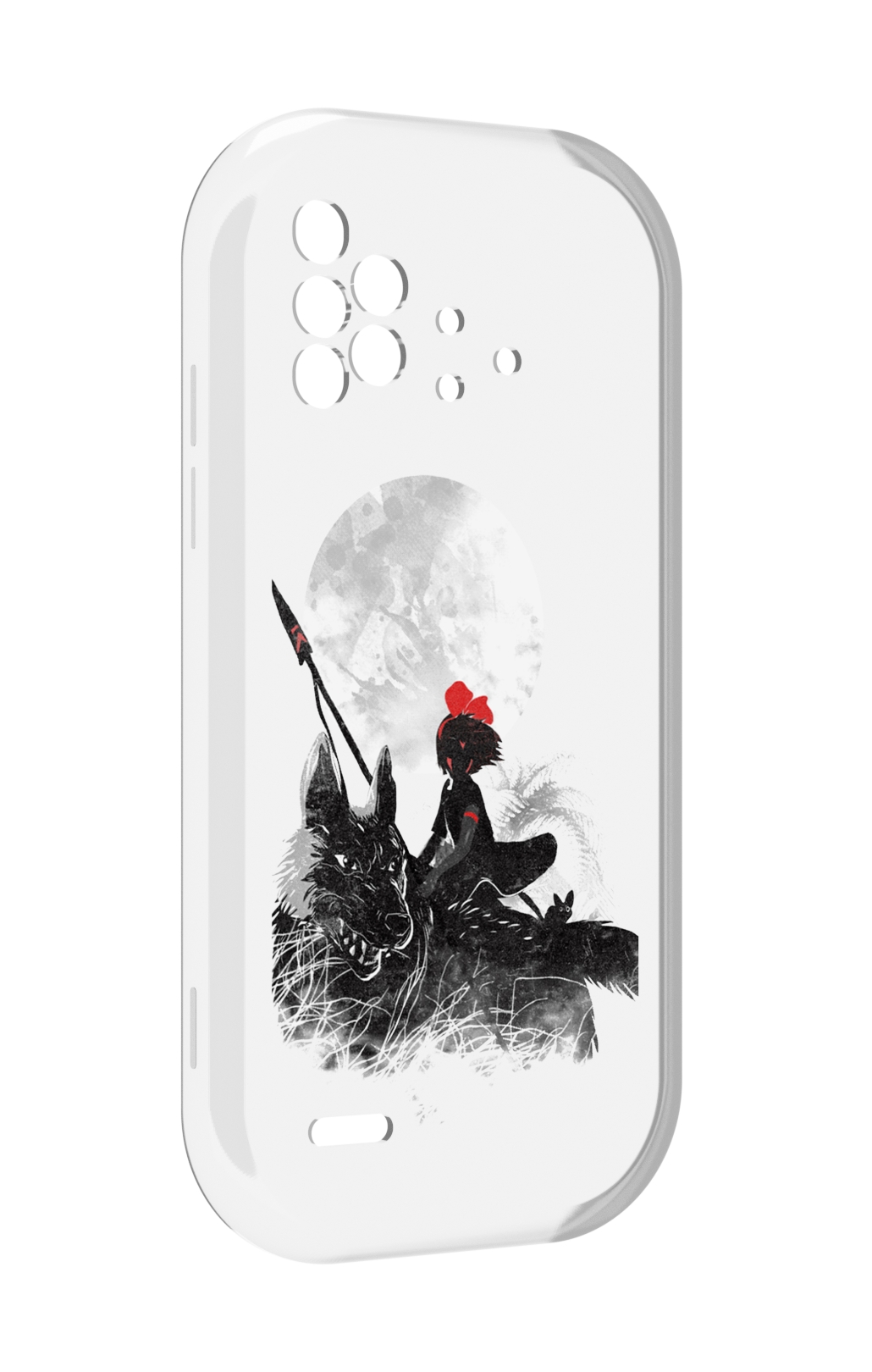 

Чехол MyPads мононоке для UMIDIGI Bison X10 / X10 Pro, Прозрачный, Tocco