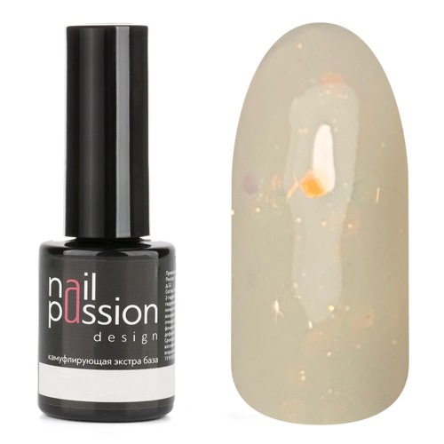 

База Nail Passion для ногтей Vanilla Shine 10 мл