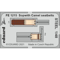 

FE1215 Eduard 1/48 Фототравление для Sopwith Camel стальные ремни