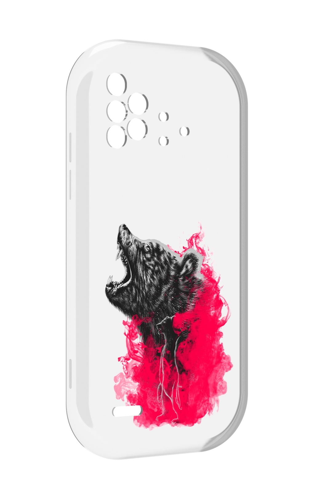 

Чехол MyPads медведь в дымке для UMIDIGI Bison X10 / X10 Pro, Прозрачный, Tocco