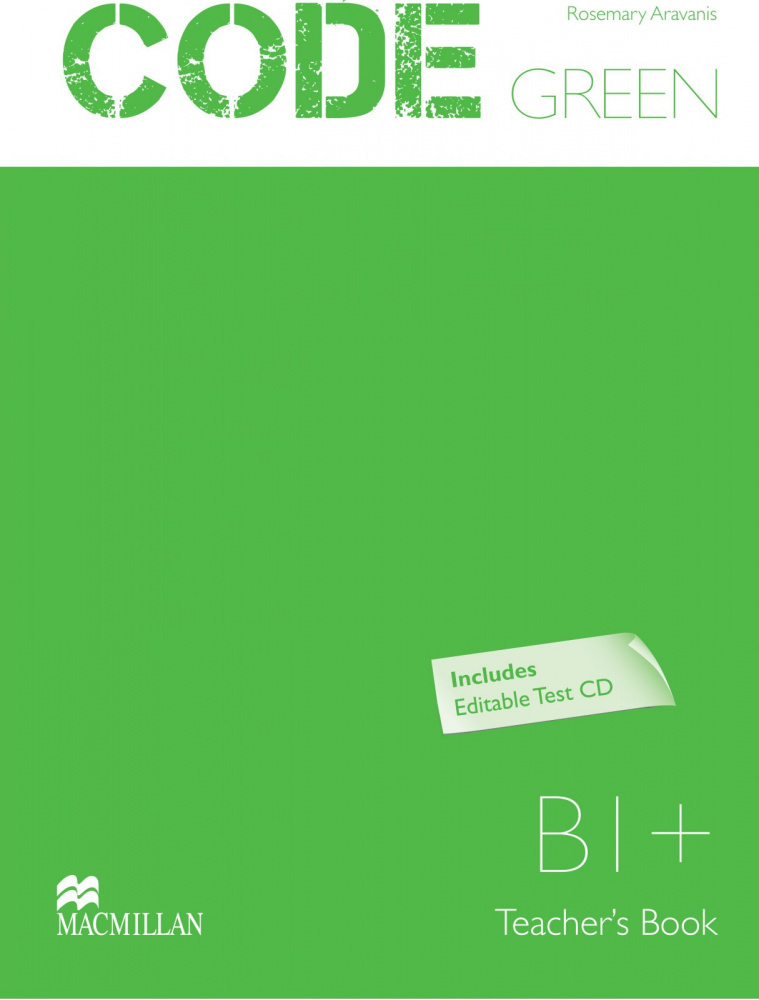 

Code Green B1+ Teacher Book Test CD Pack