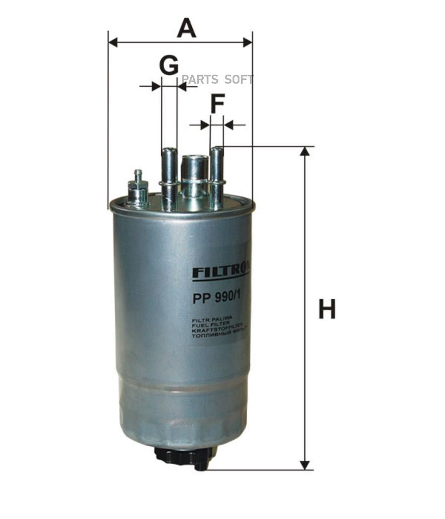 

Фильтр топливный PP990/1