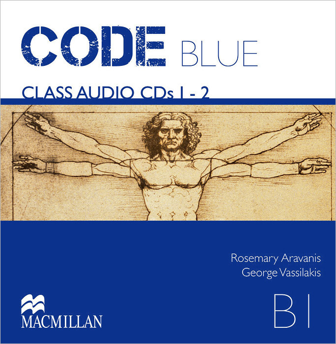 фото Книга code blue b1 class audio cd (лицензия) macmillan elt