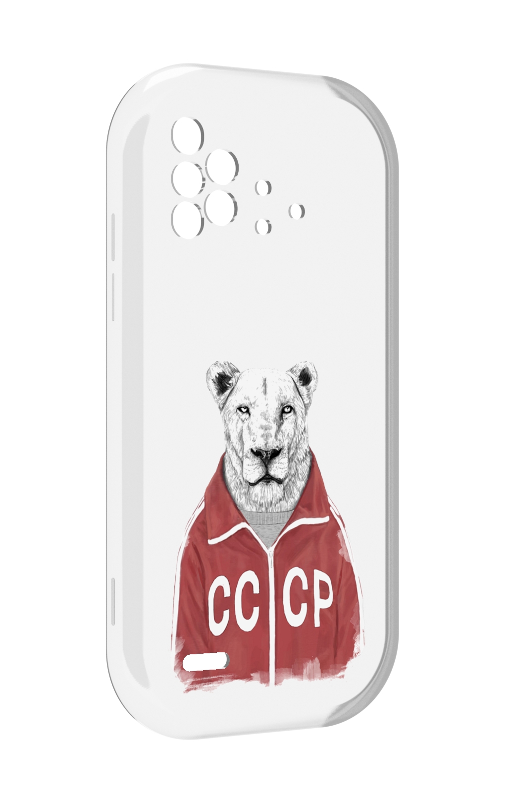 

Чехол MyPads львица ссср для UMIDIGI Bison X10 / X10 Pro, Прозрачный, Tocco
