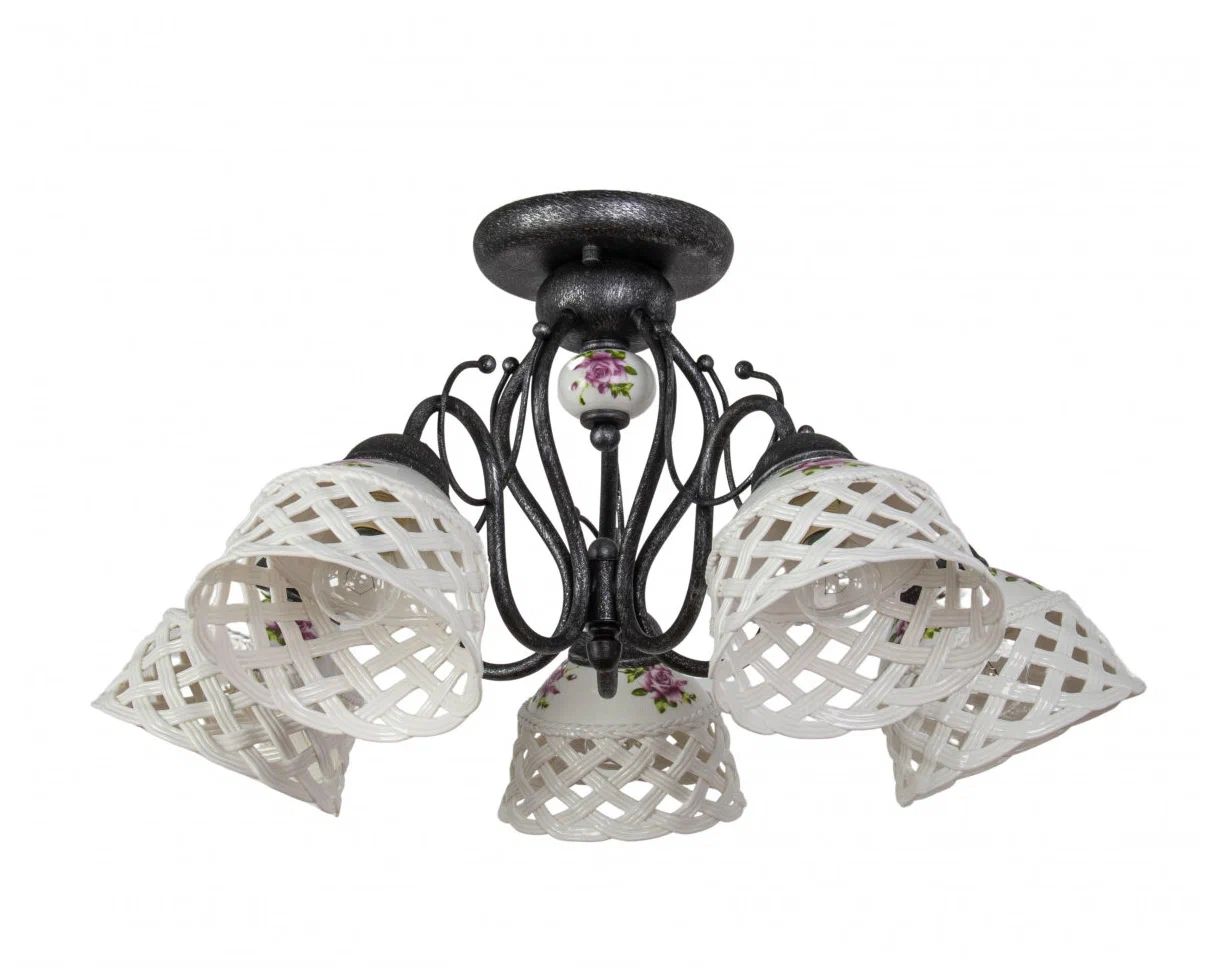 

Потолочная люстра Abrasax Emilia MDK9365/5BBlack