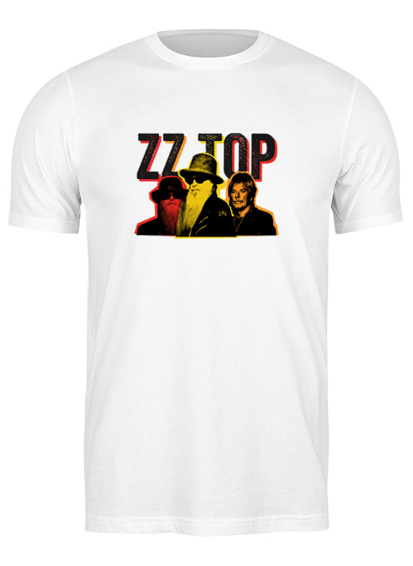 

Футболка мужская Printio Zz top белая 3XL, Белый, Zz top
