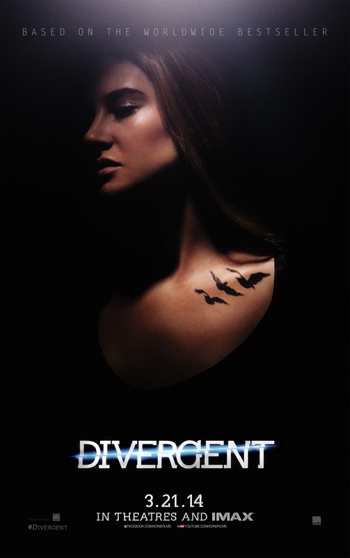 

Постер к фильму "Дивергент" (Divergent) A4